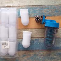 Dosatore polifosfati anticalcare con 8 cartucce