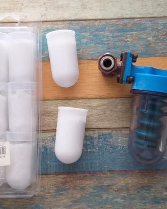 Dosatore polifosfati anticalcare con 8 cartucce