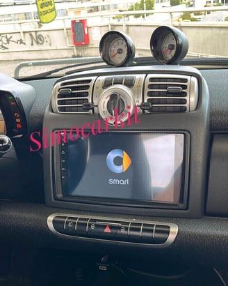 Autoradio Android CarPlay Per Smart Fortwo 451