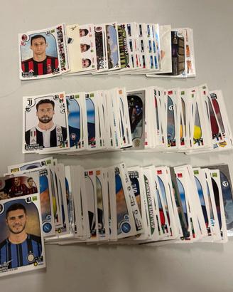 Lotto figurine panini calciatori 2017 2018
