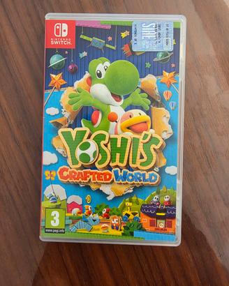 Yoshi's Crafted World nintendo switch 