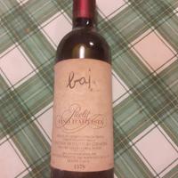 Enrico baj vino  d'artista