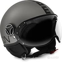Casco momo ftgr evo titanium frost / black