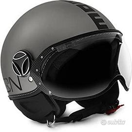 Casco momo ftgr evo titanium frost / black
