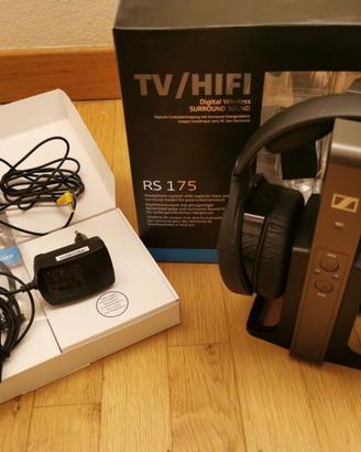 SENNHEISER RS175 CUFFIE WIRELESS - BLACK