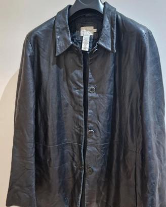 Giubbotto pelle Calvin and Klein donna taglia L