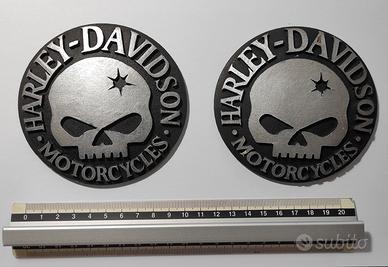 Coppia di fregi Harley Davidson 