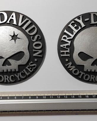 Coppia di fregi Harley Davidson 