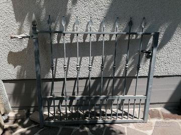 Cancello in ferro zincato