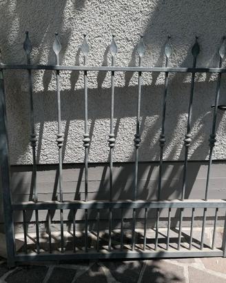 Cancello in ferro zincato