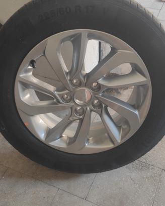 Hyundai Tucson cerchio e gomma