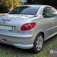 Peugeot 206 cabrio anno 2007 ricambi
