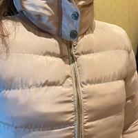 Giacca imbottita, taglia S, rifiniture in oro