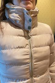 Giacca imbottita, taglia S, rifiniture in oro