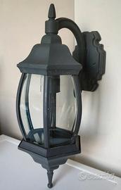 Coppia di lanterne a muro uso interno e esterno 