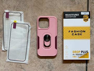 Cover iPhone 14 Pro + vetro NUOVO