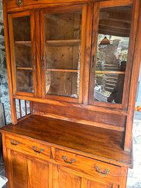 Vetrina in arte povera