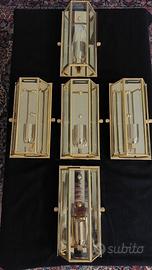 5 Lampade da parete tipo Isoscele 972
