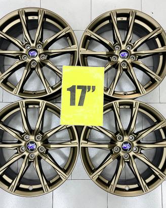 RL13 Cerchi usati originali Subaru da 17"