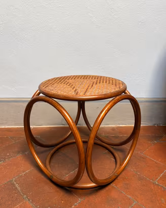 Sgabello ottomana anni ‘50 Thonet