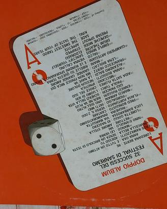 sanremo 86 doppio vinile 33giri vg+