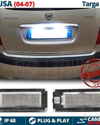 Luci TARGA LED PER Lancia Musa Placchette CANbus