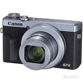 Canon PowerShot G7X Mark III Silver - "NUOVA"