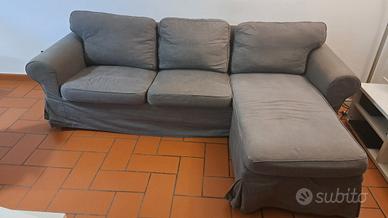 Divano 3 posti con chaise-longue