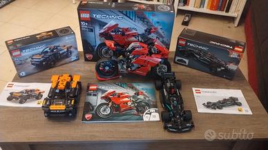 LEGO DUCATI PANIGALE, MCLAREN NEOM,MERCEDES AMGW14