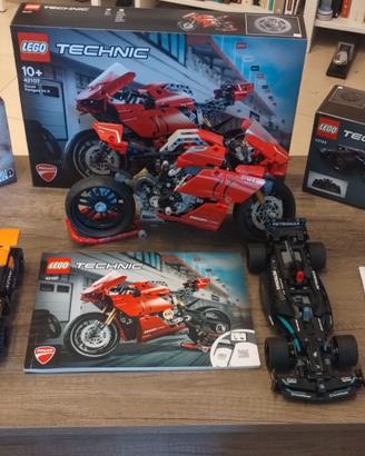 LEGO DUCATI PANIGALE, MCLAREN NEOM,MERCEDES AMGW14