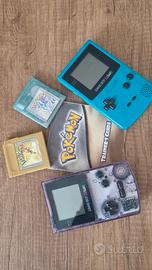 game boy color piu giochi pokemon 