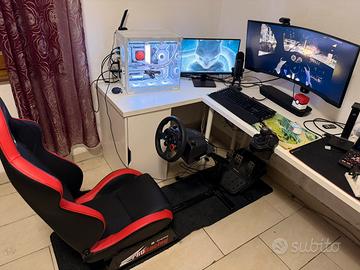 Postazione Sim Racing G29 + Pedali + Cambio
