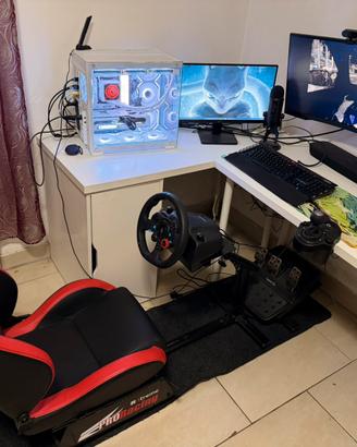 Postazione Sim Racing G29 + Pedali + Cambio