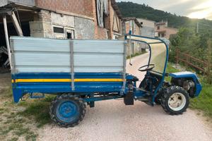 Motocoltivatore 4x4 ribaltabile idraulico Targato