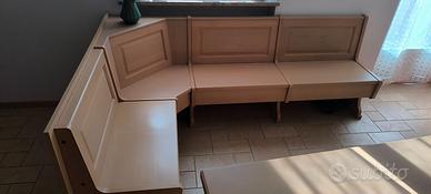 Giropanca in legno chiaro