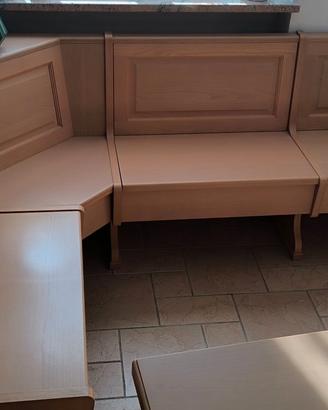 Giropanca in legno chiaro