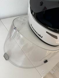 CASCO HJC USATO  IN KEVLAR CARBONIO
