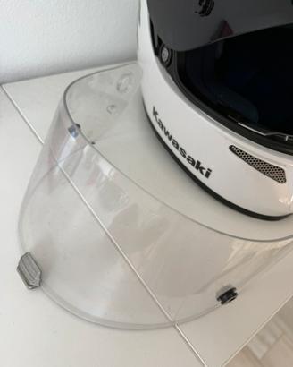 CASCO HJC USATO  IN KEVLAR CARBONIO
