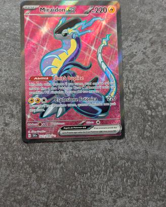 Carta Pokemon Miraidon EX Full Art