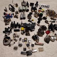 Componenti elettrici 1960 per radio