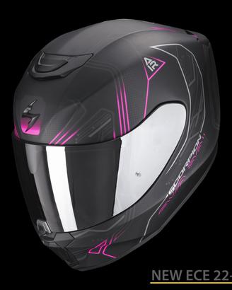 Casco integrale Scorpion exo 391 NERO ROSA OPACO
