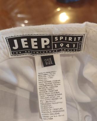 Cappellino Jeep Bianco - Stile Casual Unisex
