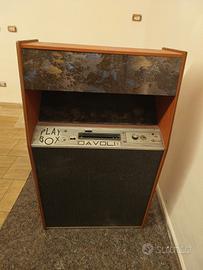 jukebox  Davoli play box anni 60