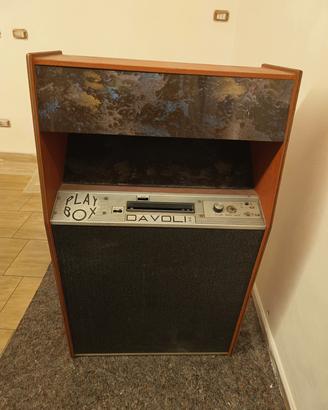 jukebox  Davoli play box anni 60