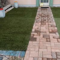 Prato sintetico in rotoli