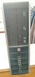 PC fisso completo HP con monitor mause e tastiera