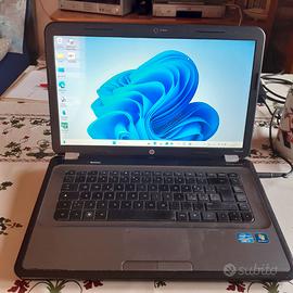 Notebook 15,6" HP PavilionG6 Core I5 Win11 con SSD