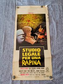 Locandina cinema film Studio Legale per una rapina