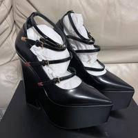 Sandal Versace con tacco alto chiuse 40 donna