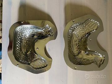 stampo per cioccolato a forma di gallina